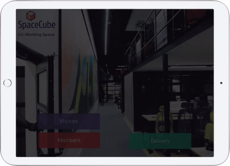 Visitor management system - coworking space - ipad check in - visitor screening and watchlist