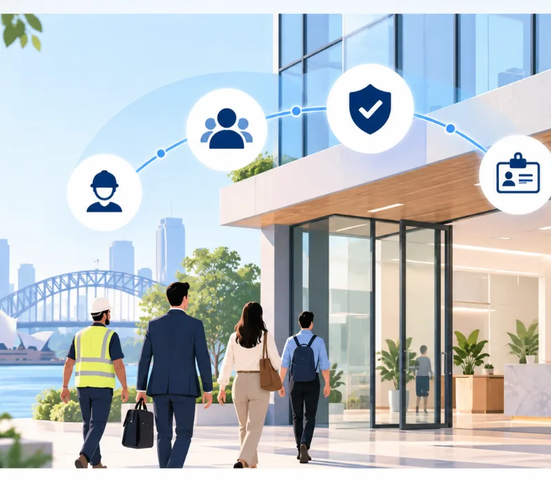 Enhancing workplace with visitor management software