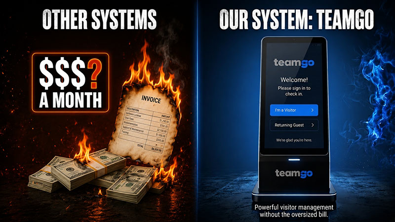 10 Reasons to change to Teamgo Visitor Management Software