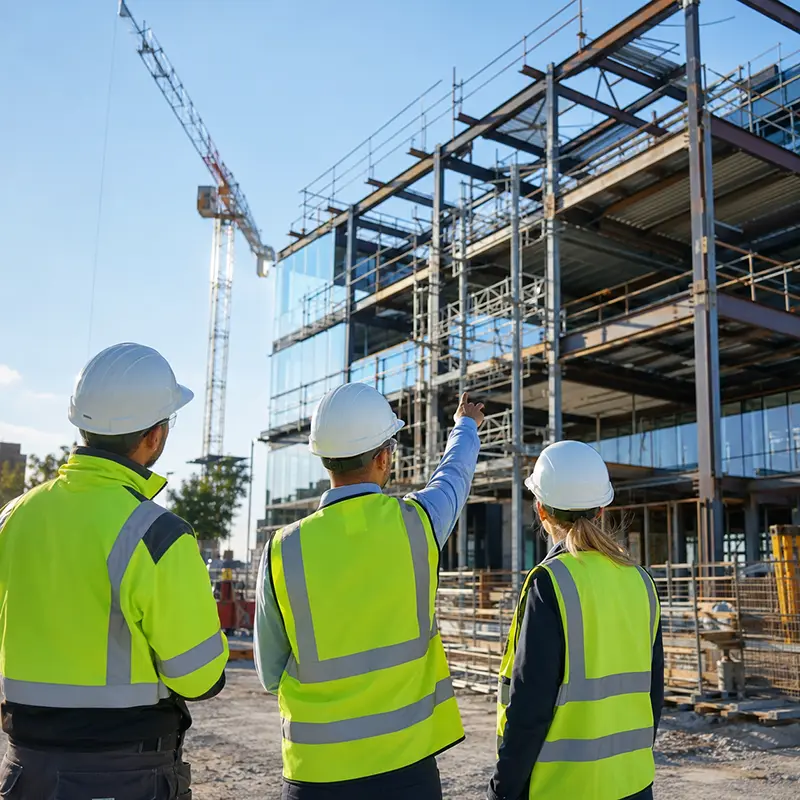 Visitor Management Commercial Construction