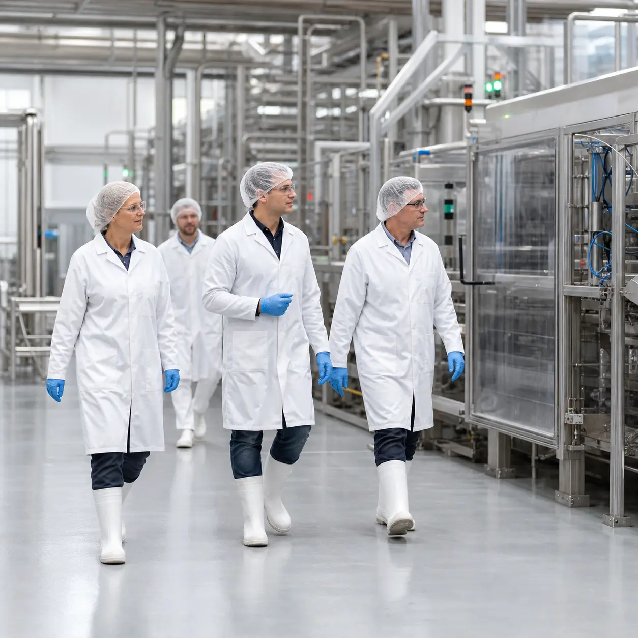 Visitor Management System for Processing Facilities