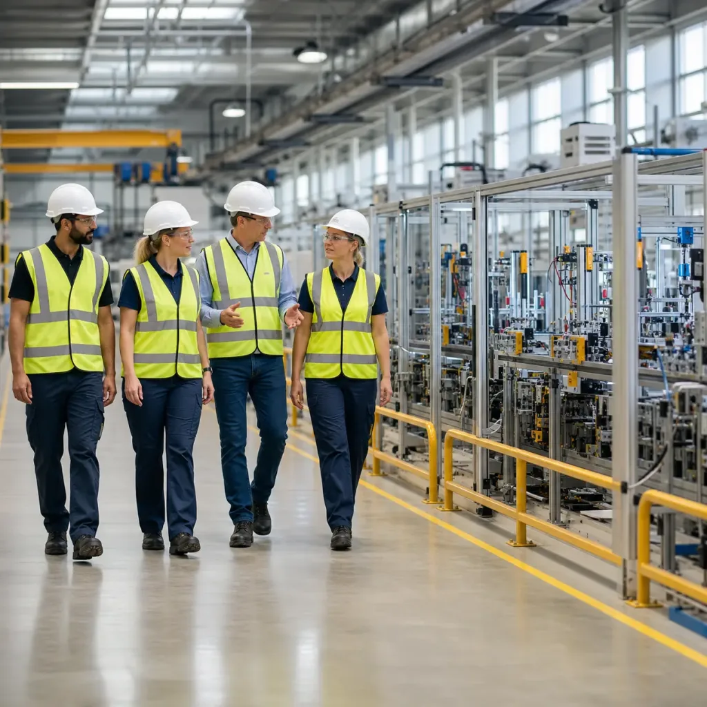 Visitor Management System for Manufacturing Plants