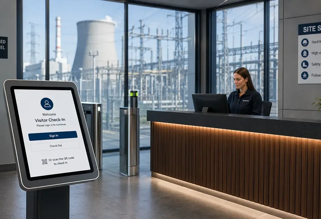 Protect critical infrastructure​ with Visitor Management Software