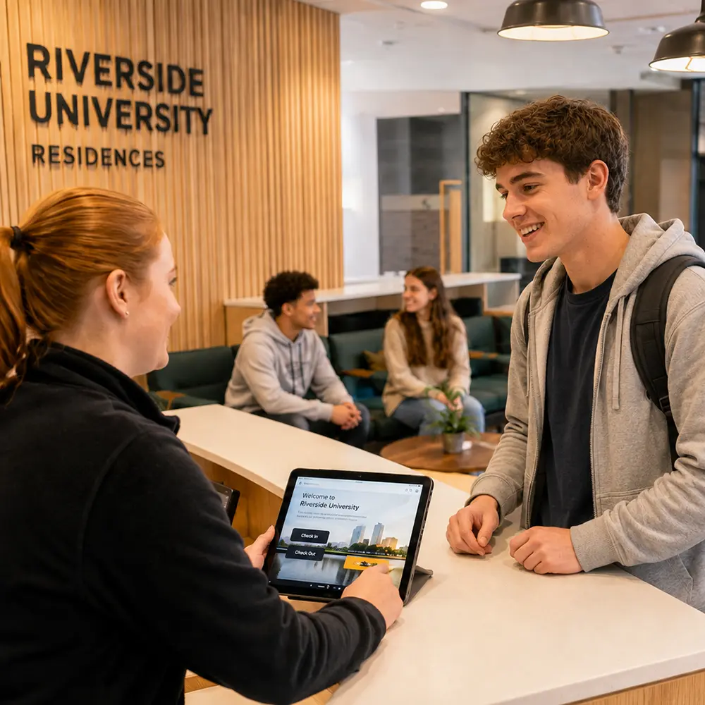 Teamgo Visitor Management for Student Accommodation​