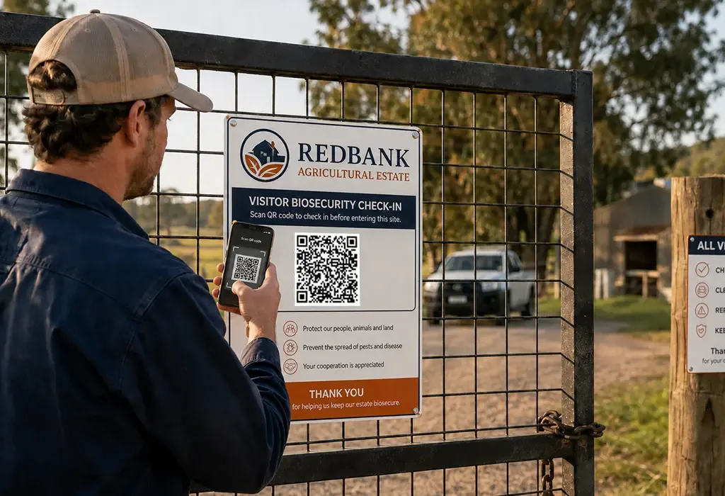 Visitor Management Software for Biosecurity